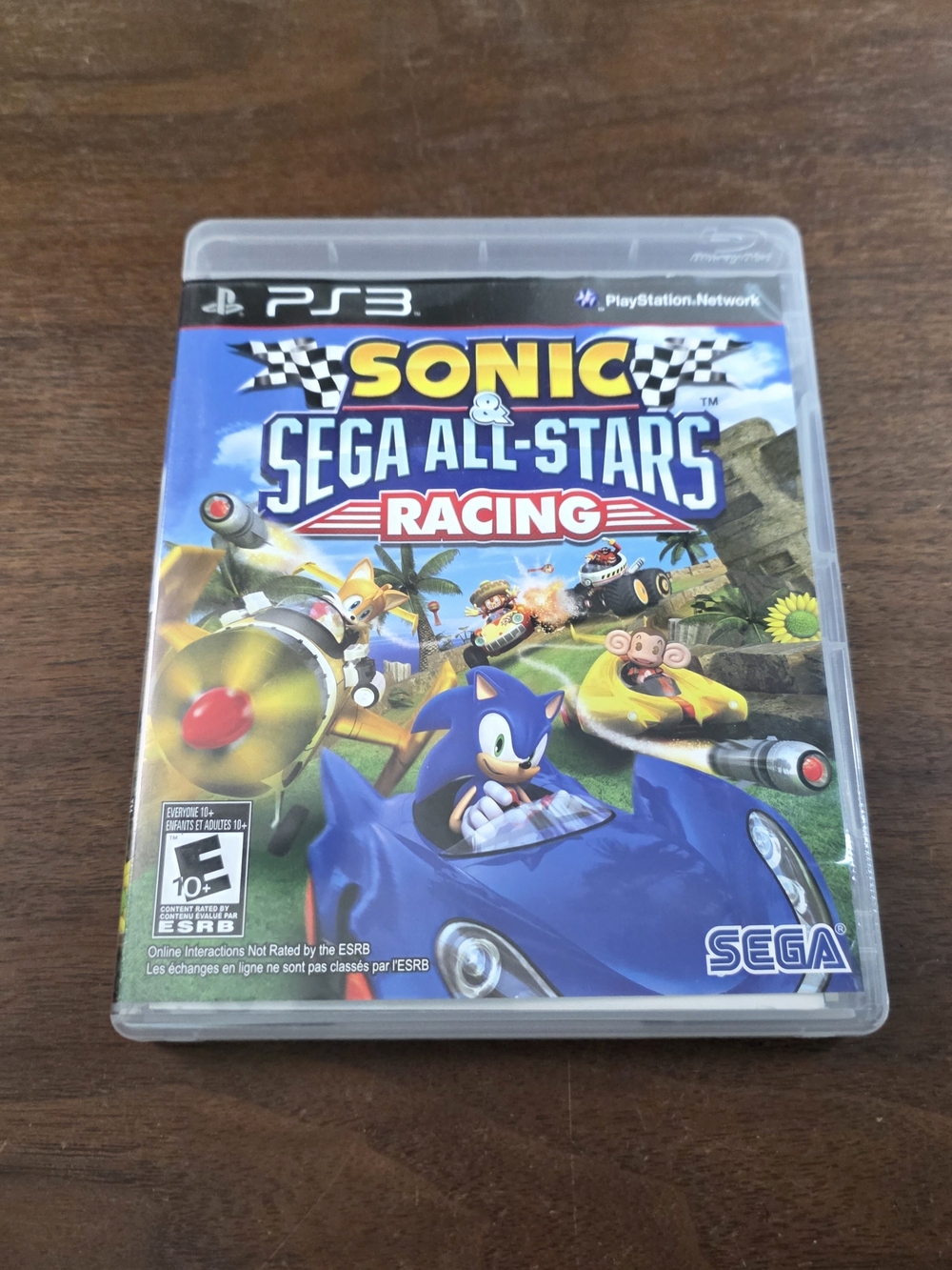 Sony PS3 Sonic Sega All - Star Racing Game CIB